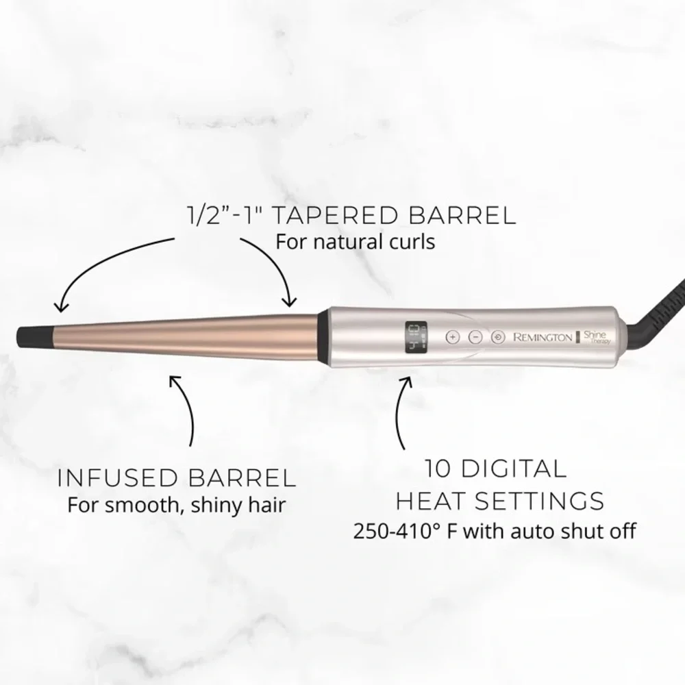 Remington 1/2-1” Curling Wand